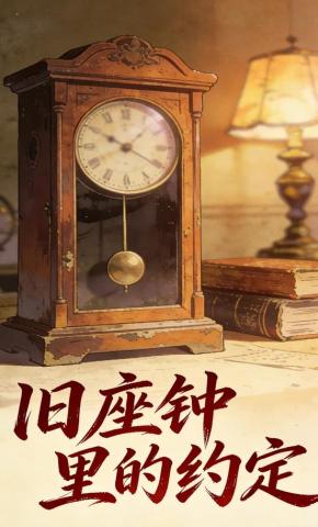 短剧《旧座钟里的约定》海报