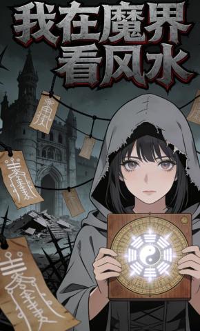短剧《我在魔界看风水》海报