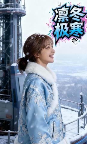 短剧《凛冬极寒》海报