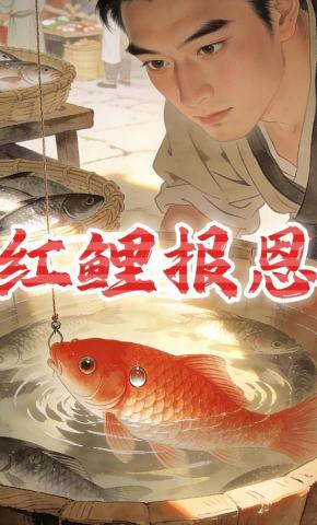 短剧《红鲤报恩》海报