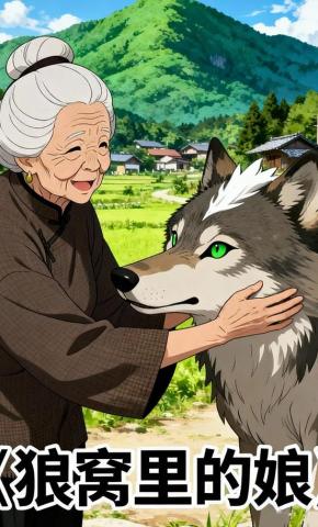 短剧《狼窝里的娘》海报