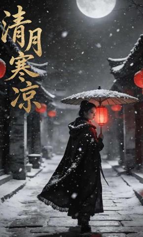 短剧《清月寒凉》海报