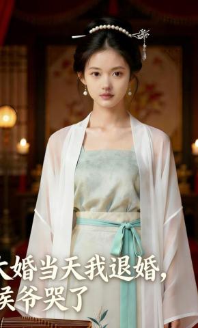 短剧《大婚当天我退婚，侯爷哭了》海报