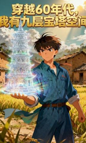 短剧《穿越60年代：我有九层宝塔空间》海报