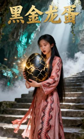 短剧《黑金龙蛋》海报