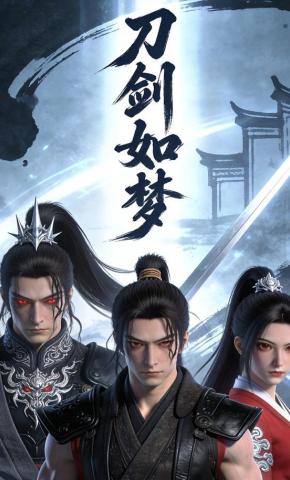 短剧《刀剑如梦》海报