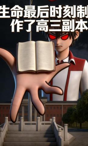 短剧《生命最后时刻制作了高三副本》海报