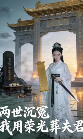 短剧《两世沉冤:我用荣光葬夫君》海报