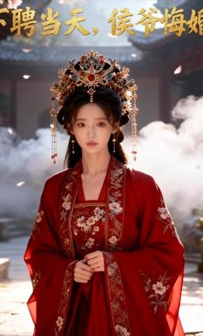 短剧《下聘当天，侯爷悔婚》海报