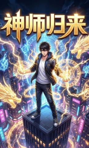 短剧《神师归来》海报