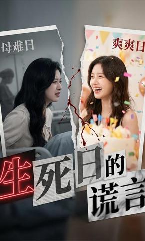 短剧《生死日的谎言》海报