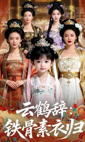 短剧《云鹤辞：铁骨素衣归》海报