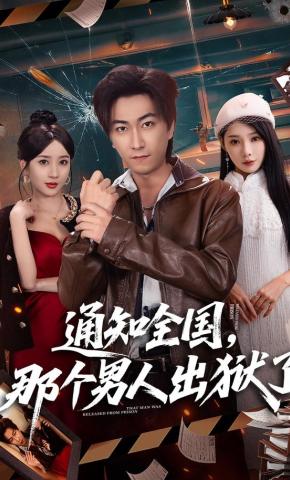 短剧《通知全国，那个男人出狱了》海报