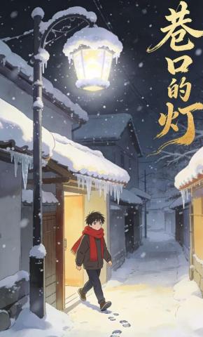 短剧《巷口的灯》海报