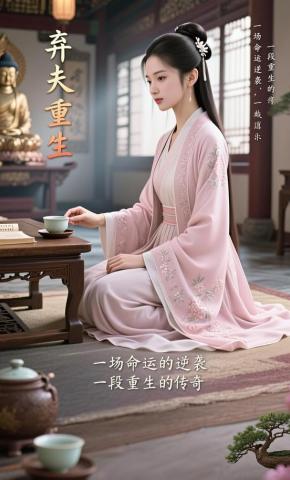 短剧《弃夫重生》海报