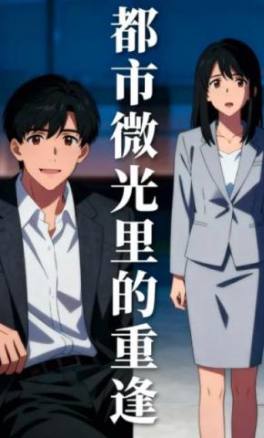 短剧《都市微光里的重逢》海报