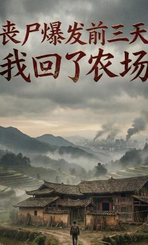 短剧《丧尸爆发前三天，我回了农场》海报