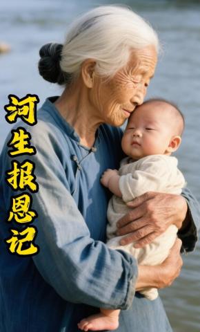 短剧《河生报恩记》海报