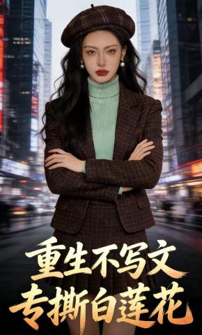 短剧《重生不写文，专撕白莲花》海报