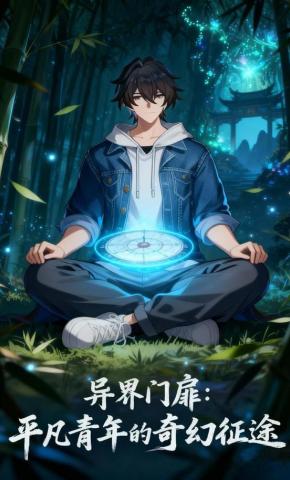 短剧《异界门扉：平凡青年的奇幻征途》海报