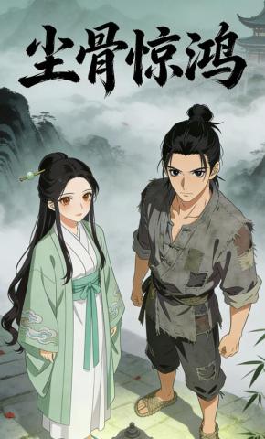 短剧《尘骨惊鸿》海报