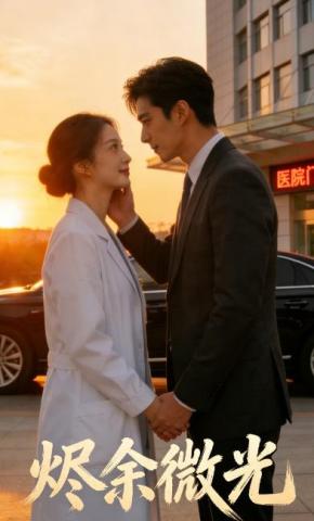 短剧《烬余微光》海报