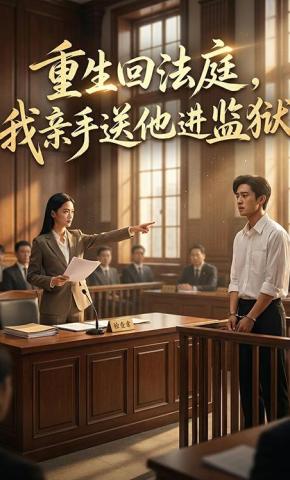 短剧《重生回法庭，我亲手送他进监狱》海报