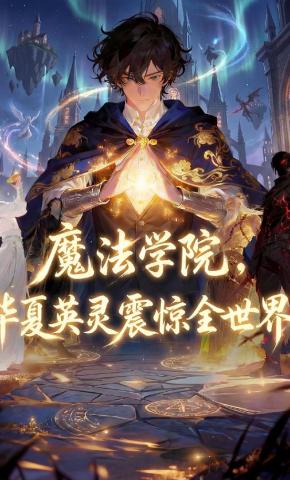 短剧《魔法学院，华夏英灵震惊全世界！》海报