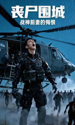 短剧《丧尸围城：战神前妻的悔恨》海报