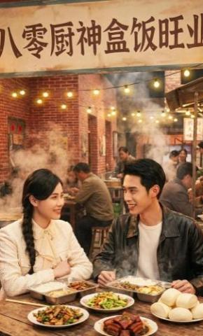 短剧八零厨神盒饭旺业海报