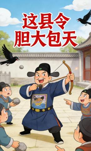 短剧《这县令胆大包天》海报