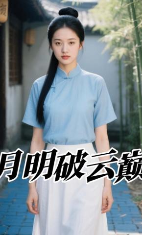 短剧《月明破云巅》海报