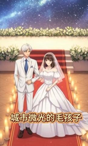 短剧《城市微光的毛孩子》海报