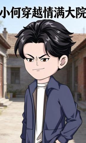 短剧《小何穿越情满大院》海报