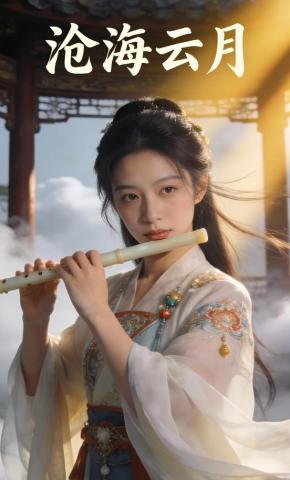 短剧《沧海云月》海报