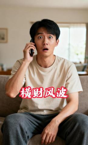 短剧《横财风波》海报