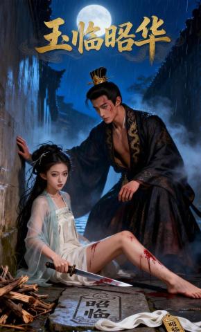 短剧《玉临昭华》海报