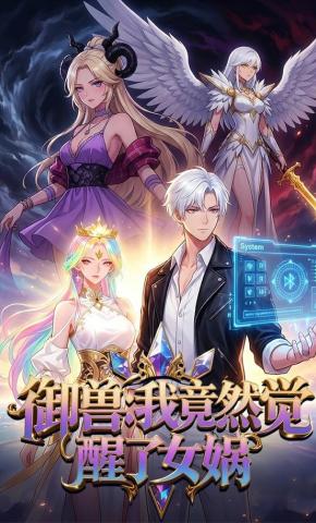 短剧《御兽：我竟然觉醒了女娲》海报