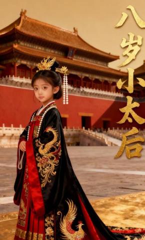 短剧《八岁小太后》海报