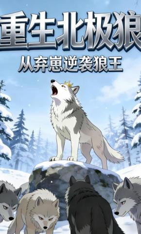 短剧《重生北极狼：从弃崽逆袭狼王》海报