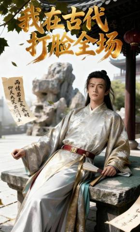 短剧《我在古代打脸全场》海报