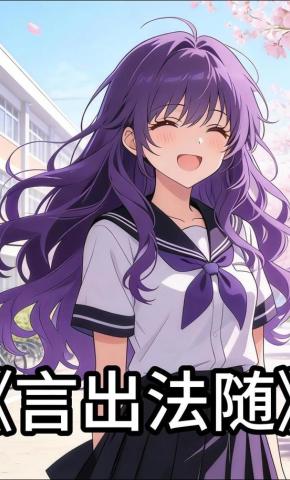 短剧《言 出 法 随》海报