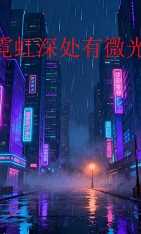 短剧《霓虹深处有微光》海报