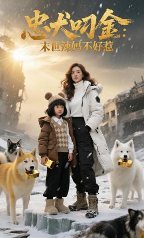 短剧《忠犬叼金：末世辣妈不好惹》海报