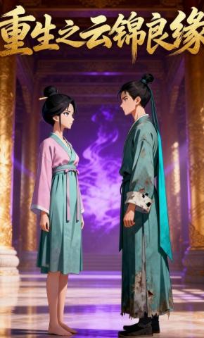 短剧《重生之云锦良缘》海报