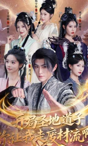 短剧《开局圣地道子，你让我走废材流啊》海报