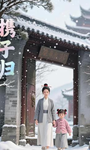 短剧《携子归》海报