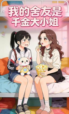 短剧《我的舍友是千金大小姐》海报
