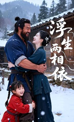 短剧《浮生两相依》海报