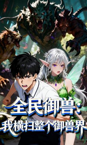 短剧《全民御兽：我横扫整个御兽界》海报
